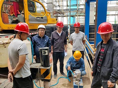 徽縣城區(qū)集中供熱工程(南區(qū)) 2×58MW鍋爐水壓試驗(yàn)